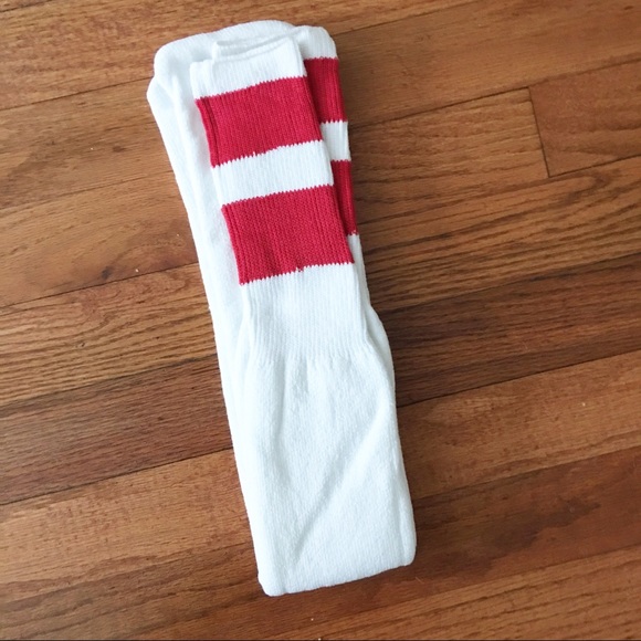 AWESOME Retro STRIPED TUBE SOCKS Knee High *choose - Picture 3 of 3